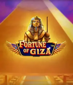 Uncover the mystical world of Fortune of Giza slot by Pragmatic Play, highlighting a majestic depiction of a Pharaoh amid the iconic pyramid backdrop. This image conveys the splendor of Egyptian culture, perfect for history buffs, delivering a fascinating adventure.